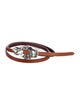 Kieselstein-Cord Skinny Leather Belt