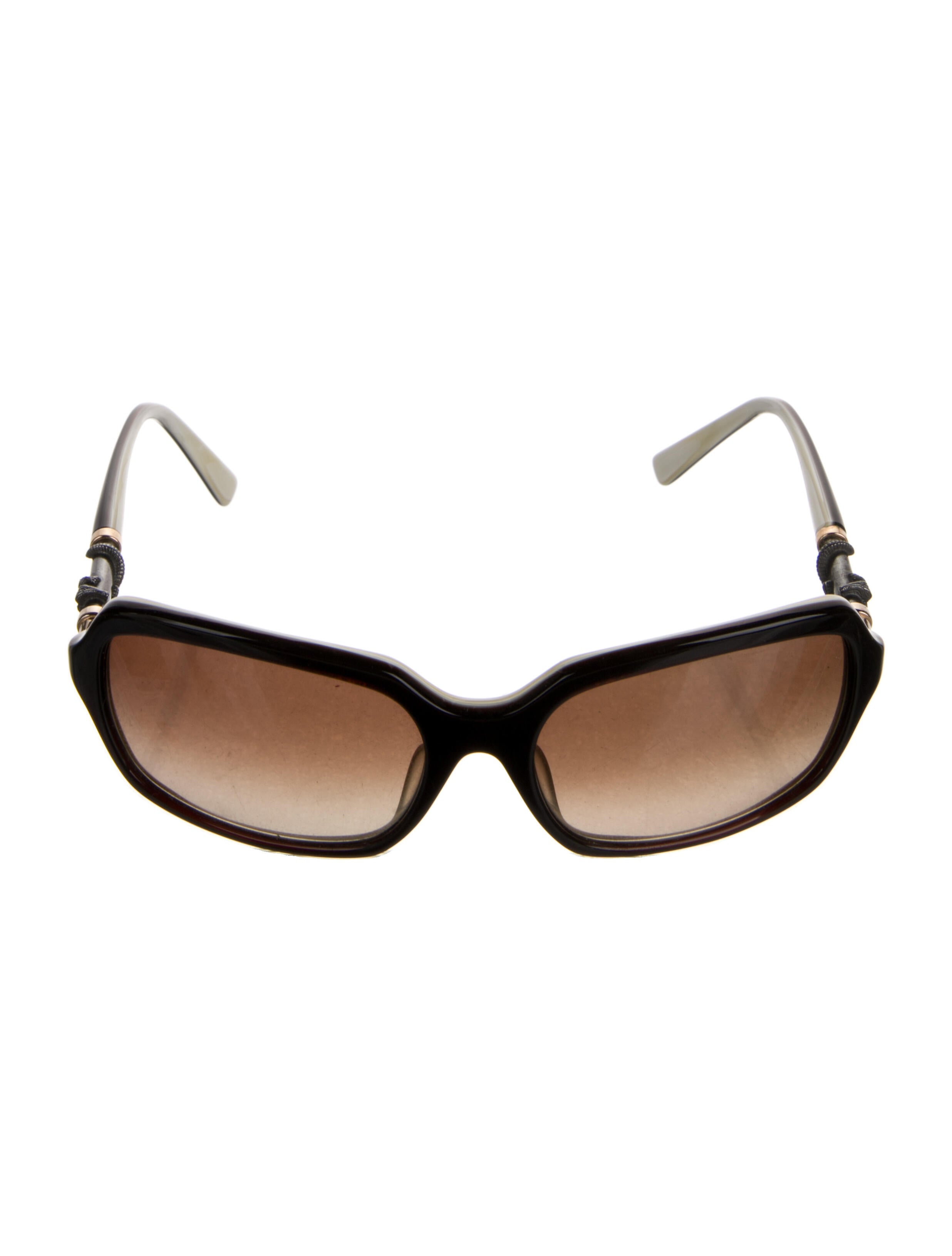 Kieselstein-Cord Square Gradient Sunglasses