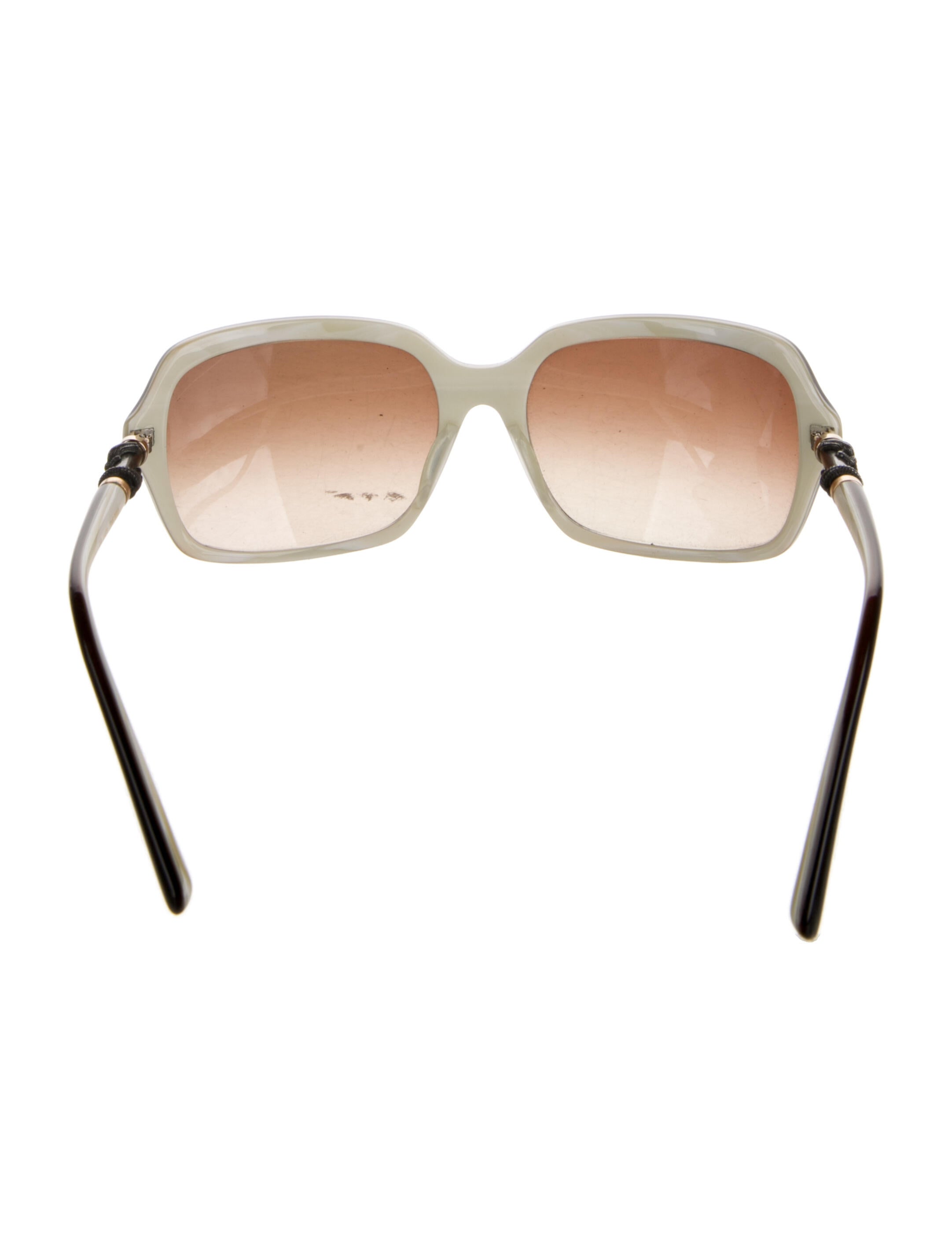 Kieselstein-Cord Square Gradient Sunglasses