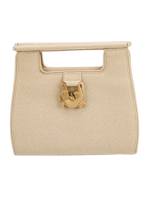 Kieselstein-Cord Leather Top Handle Bag