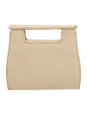 Kieselstein-Cord Leather Top Handle Bag