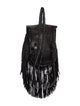 Kieselstein-Cord Leather Bucket Bag