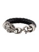 Kieselstein-Cord Leather Alligator Bracelet