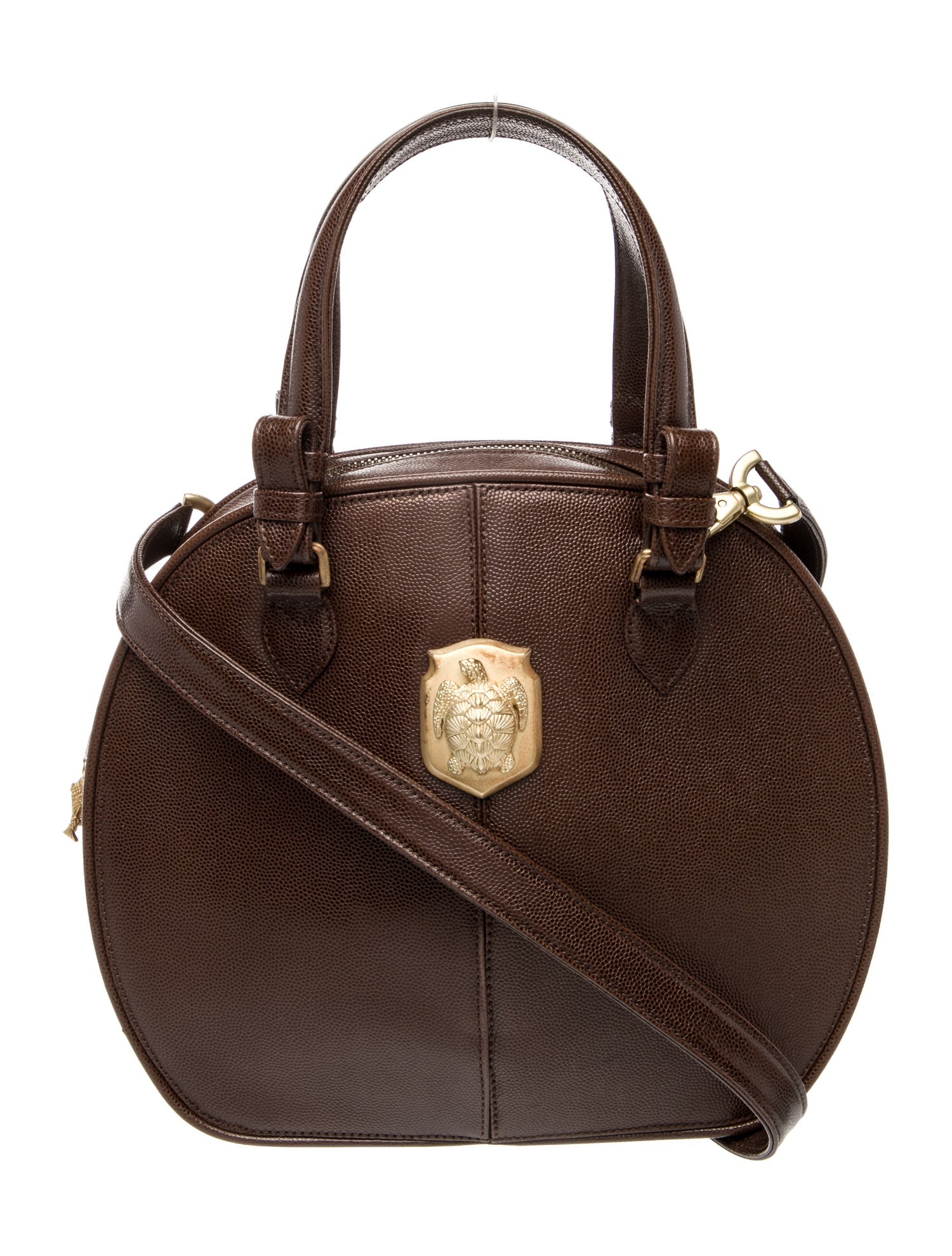 Kieselstein-Cord Leather Shoulder Bag