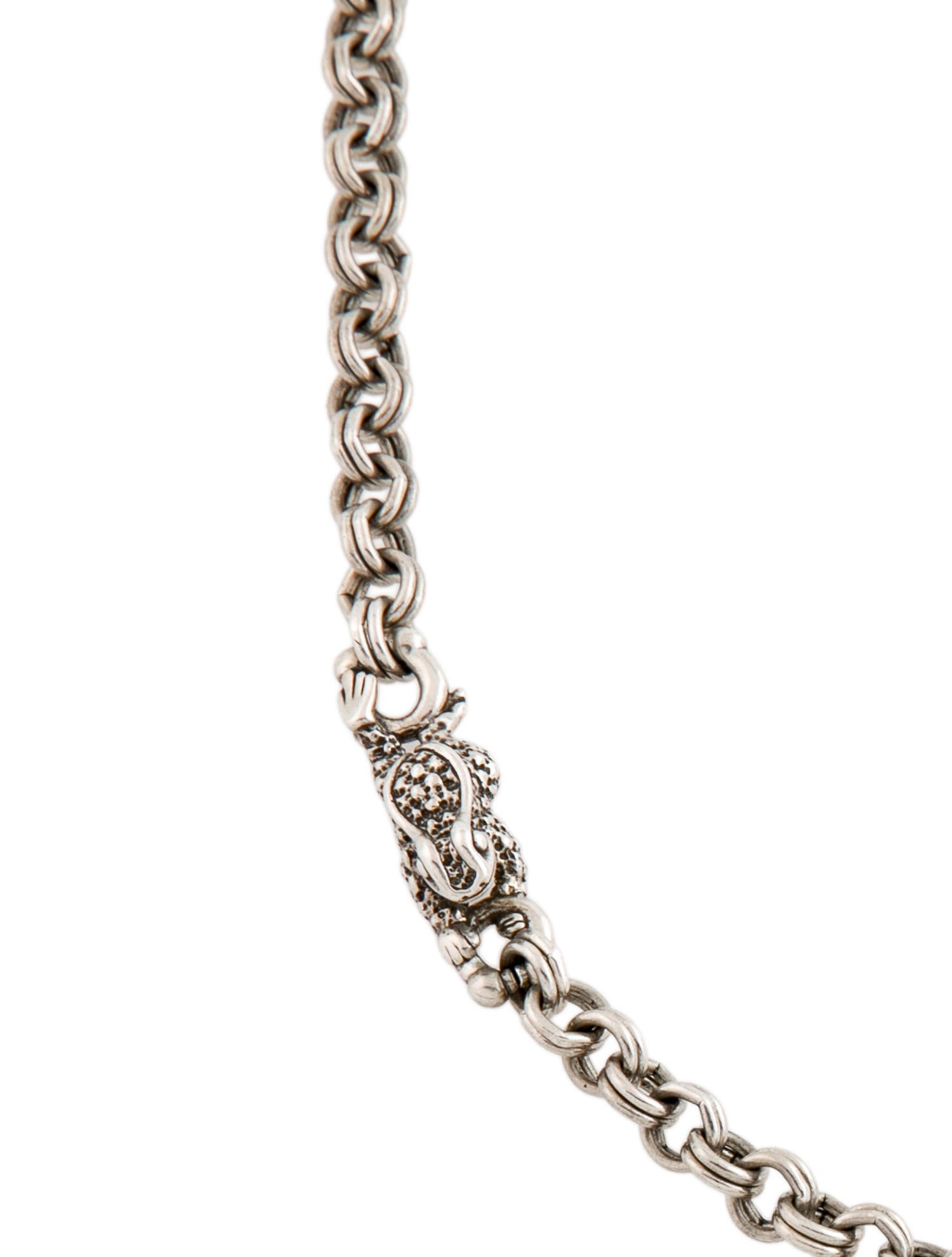 Kieselstein-Cord Vintage Frog Station Necklace