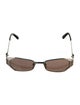 Kieselstein-Cord Square Tinted Sunglasses