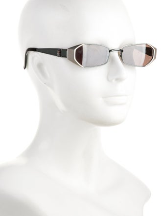 Kieselstein-Cord Square Tinted Sunglasses
