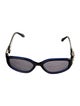 Kieselstein-Cord Strings of Hearts Square Sunglasses