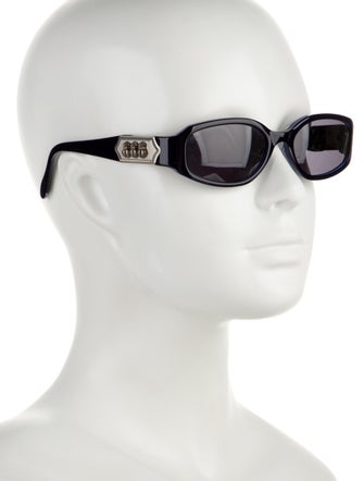 Kieselstein-Cord Strings of Hearts Square Sunglasses