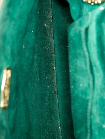 Kieselstein-Cord Suede Top Handle Bag