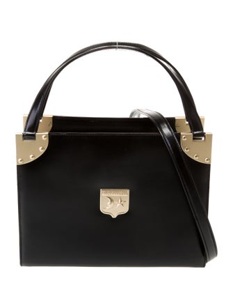 Kieselstein-Cord Leather Top Handle Bag