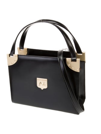 Kieselstein-Cord Leather Top Handle Bag