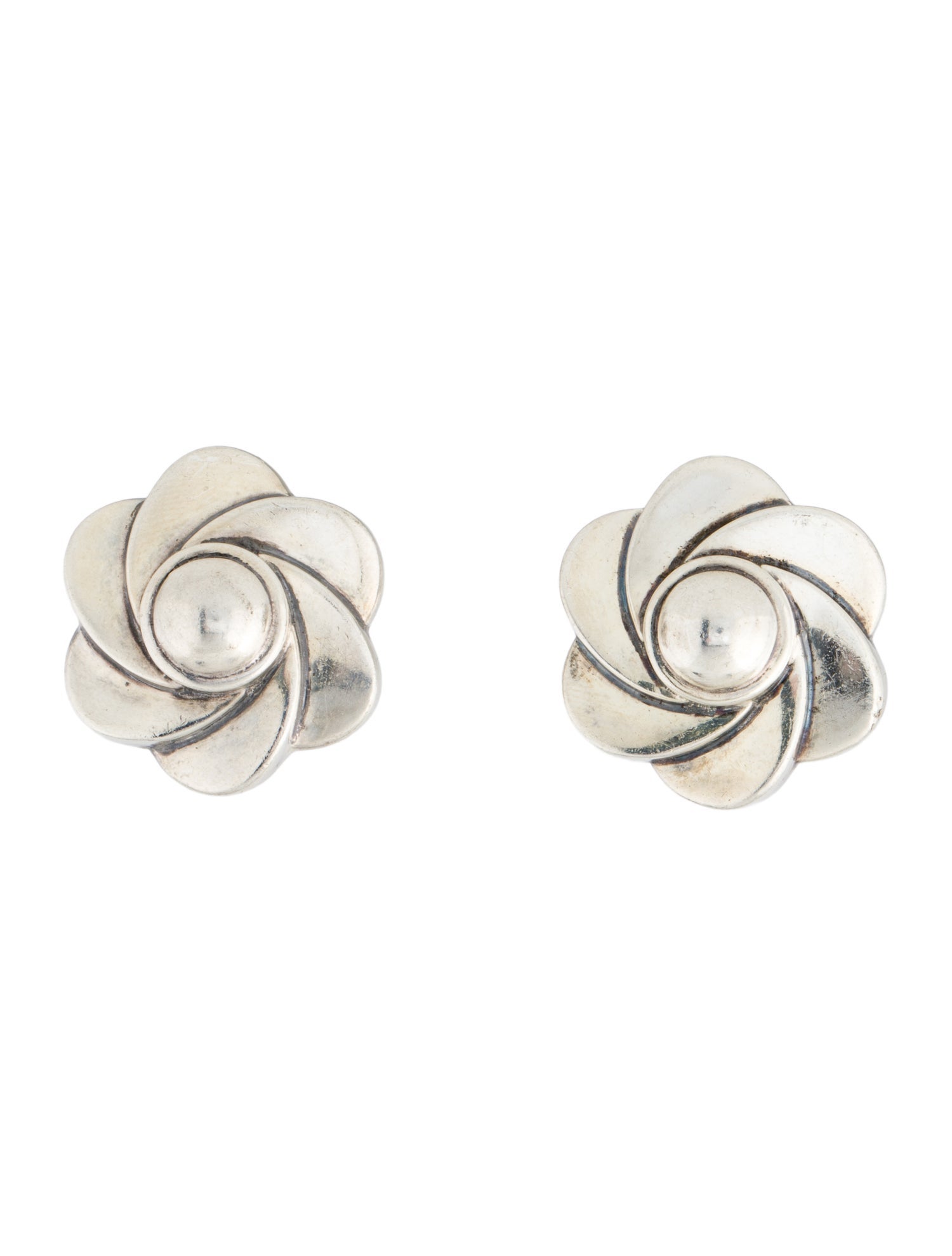 Kieselstein-Cord Flower Clip-On Earrings
