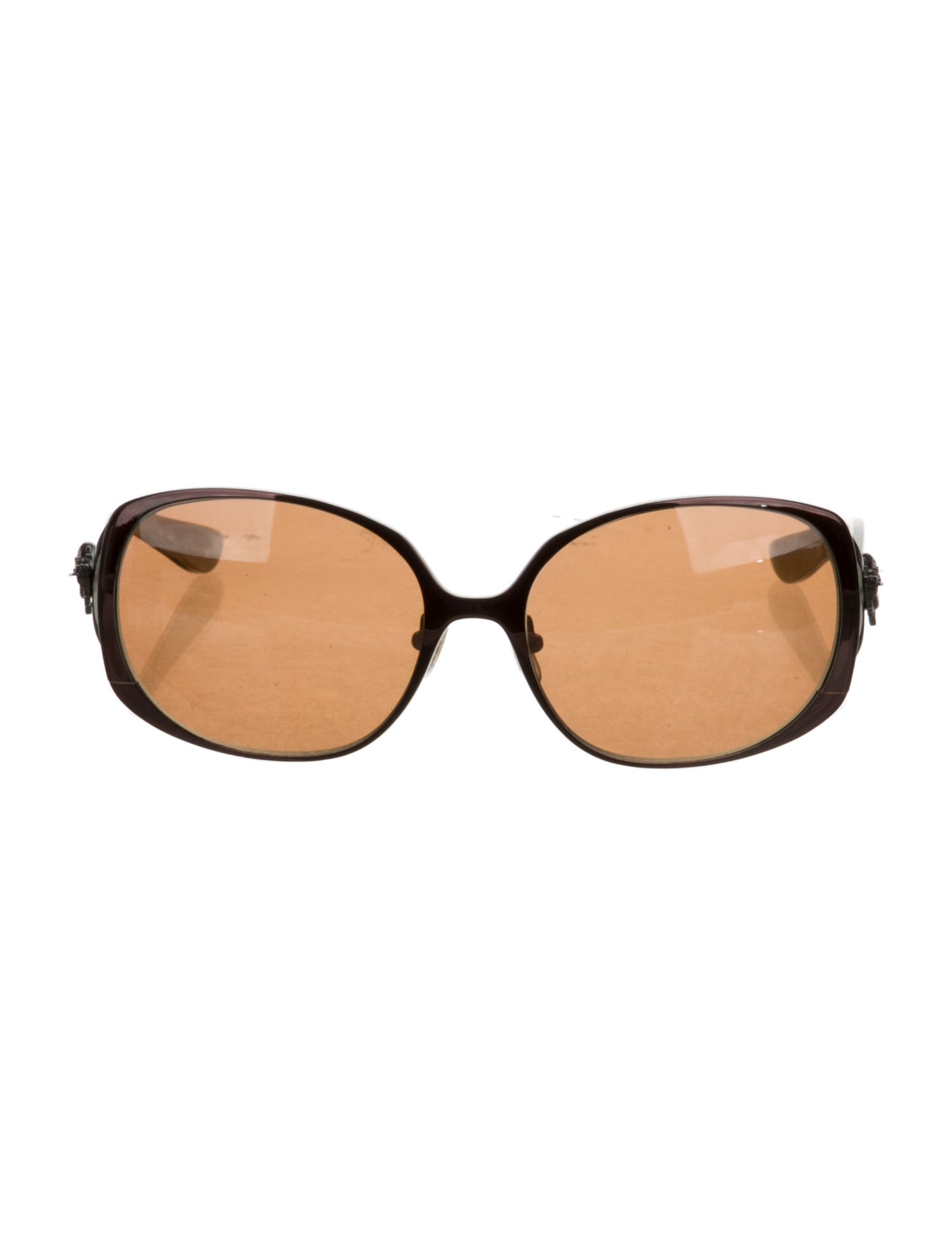 Kieselstein-Cord Latte Oversize Sunglasses