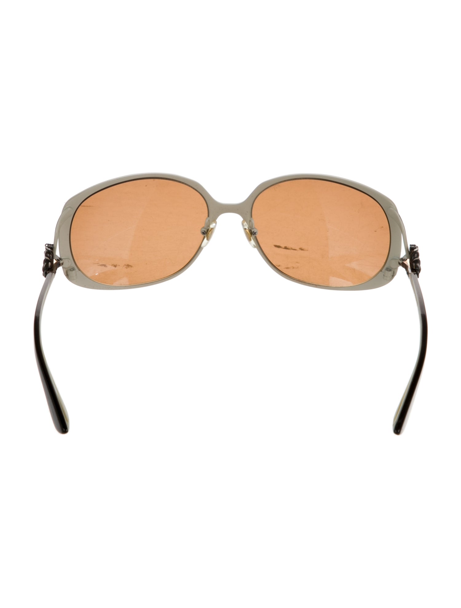 Kieselstein-Cord Latte Oversize Sunglasses