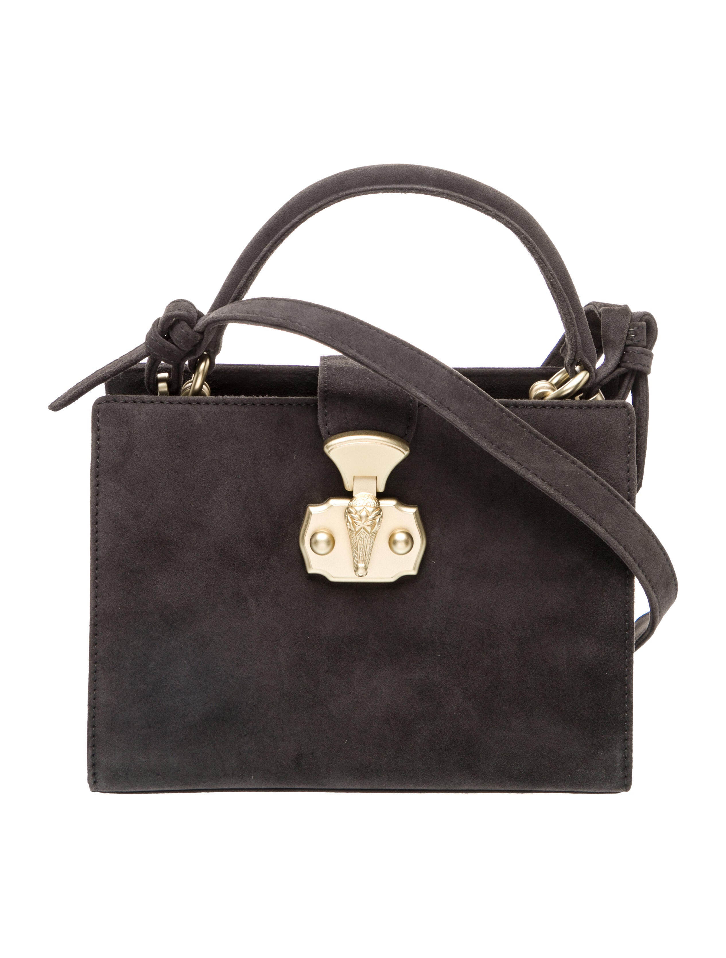 Kieselstein-Cord Suede Shoulder Bag