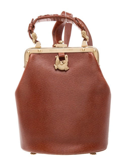 Kieselstein-Cord Leather Bucket Bag