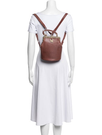 Kieselstein-Cord Leather Bucket Bag