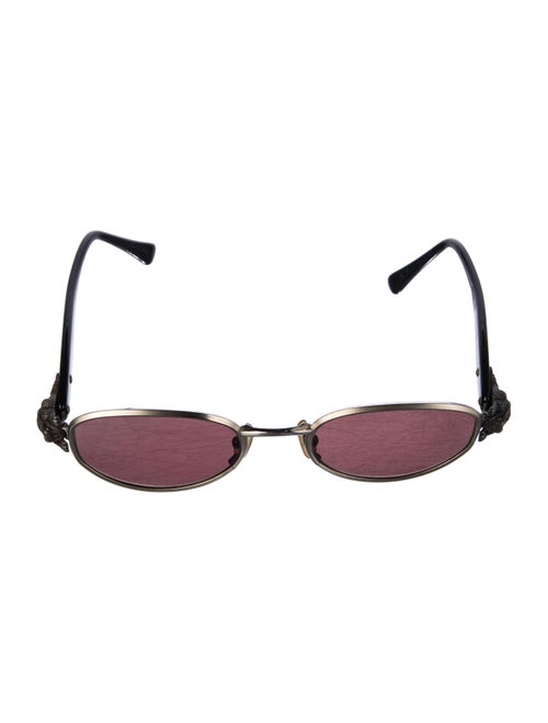 Kieselstein-Cord Round Mirrored Sunglasses