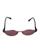 Kieselstein-Cord Round Mirrored Sunglasses