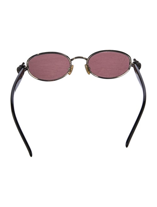 Kieselstein-Cord Round Mirrored Sunglasses