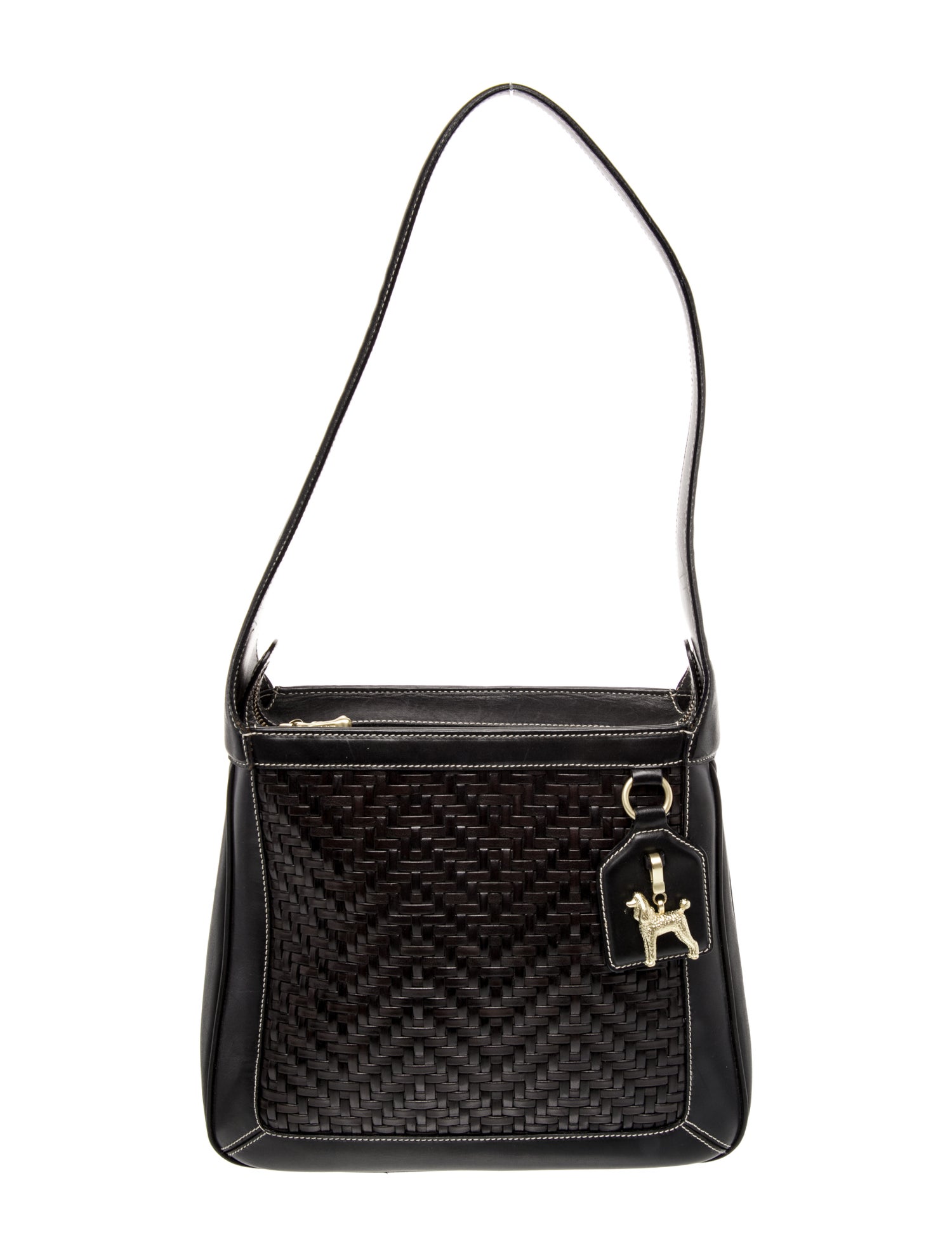 Kieselstein-Cord Leather Shoulder Bag