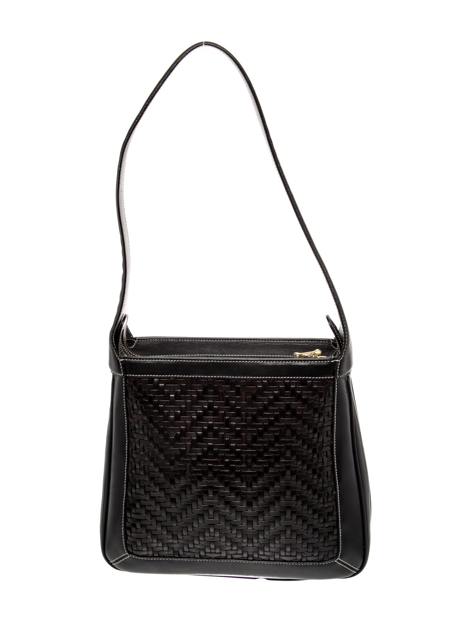 Kieselstein-Cord Leather Shoulder Bag