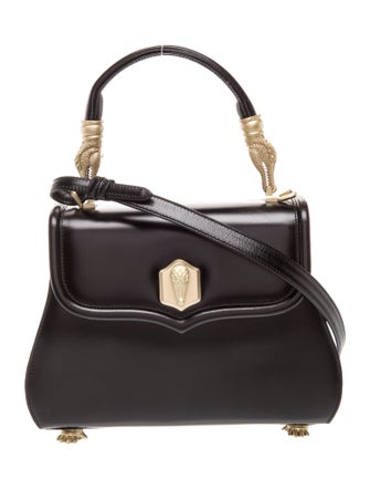 Kieselstein-Cord Leather Top Handle Bag