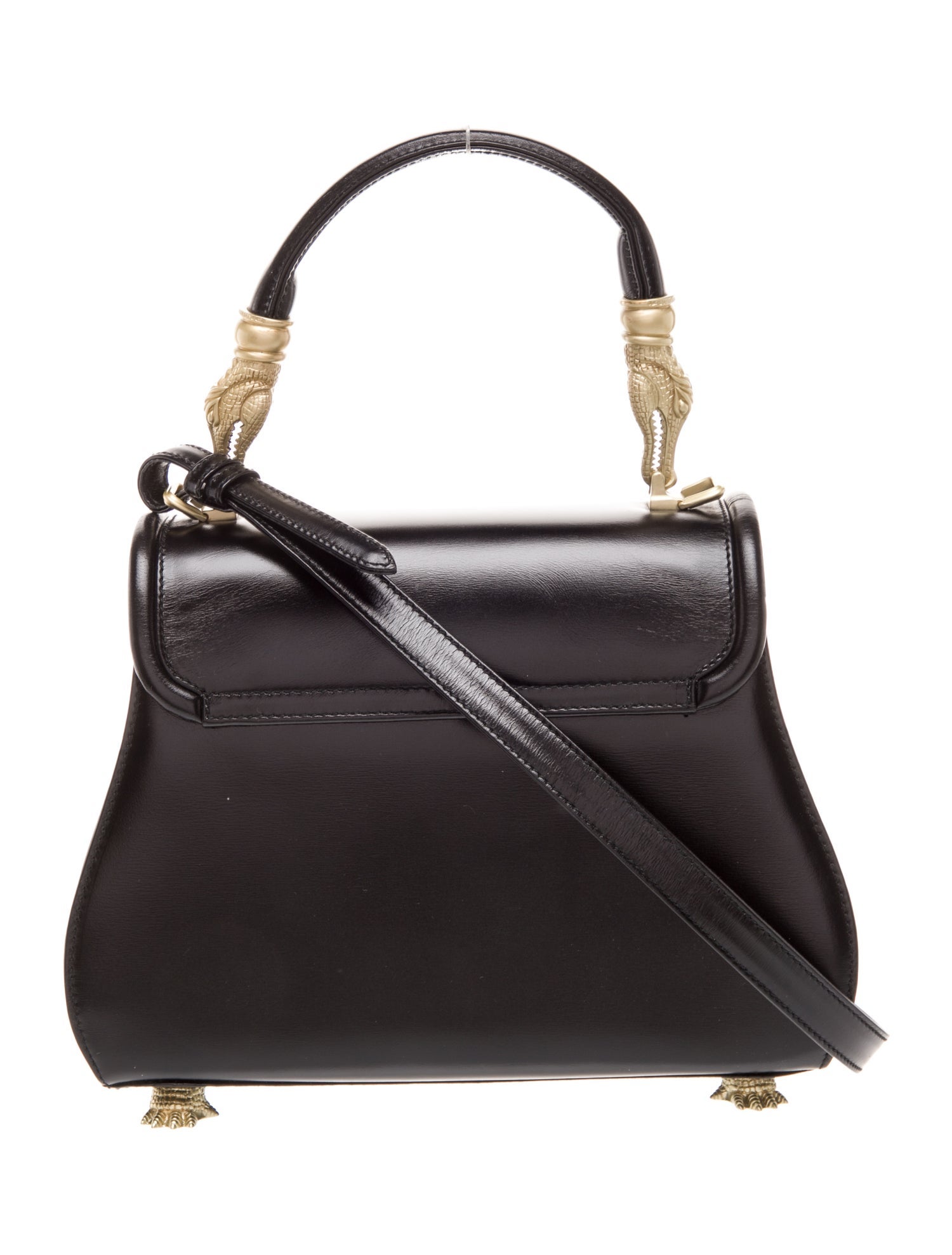 Kieselstein-Cord Leather Top Handle Bag