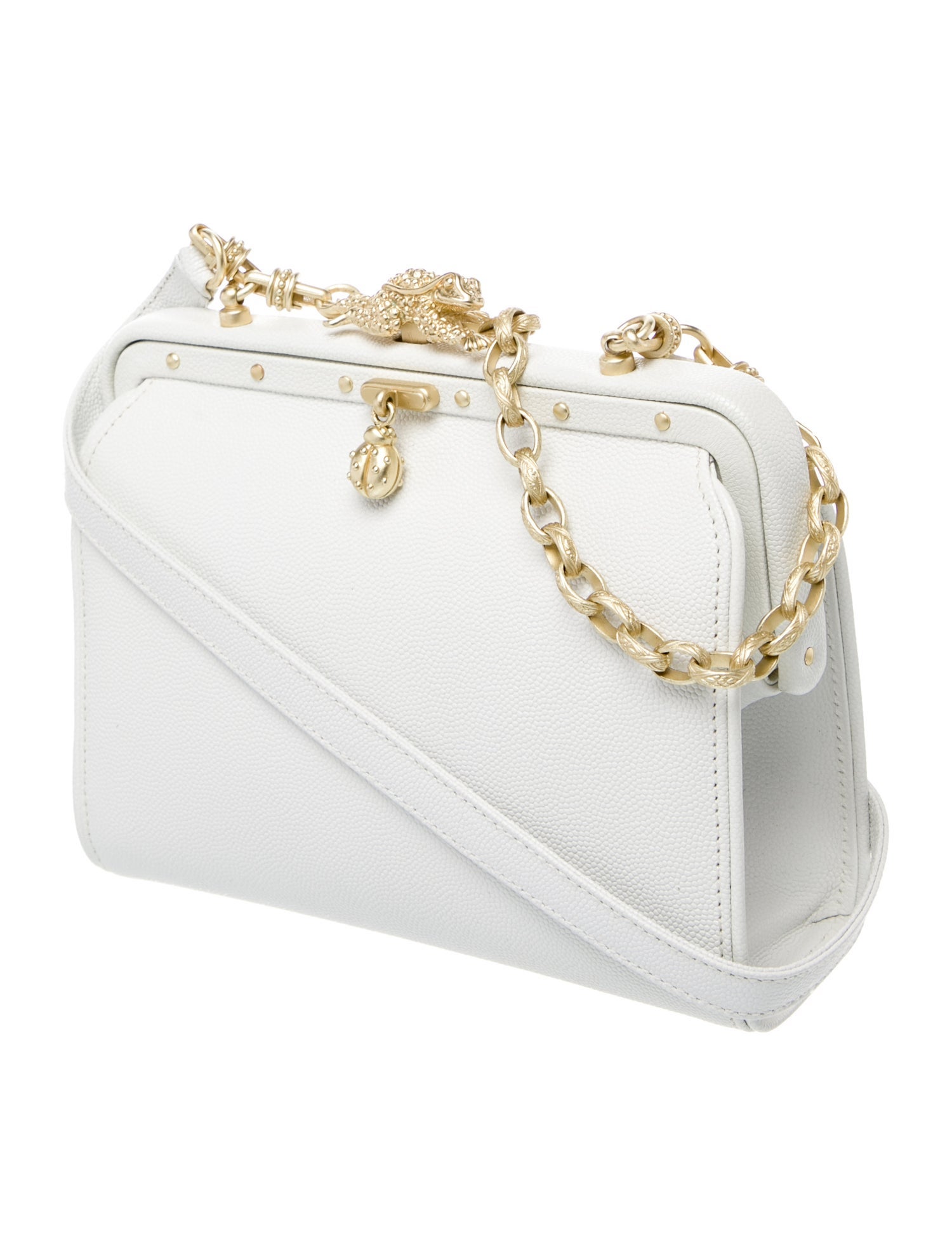 Kieselstein-Cord Leather Evening Bag