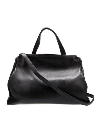 Kieselstein-Cord Leather Top Handle Bag