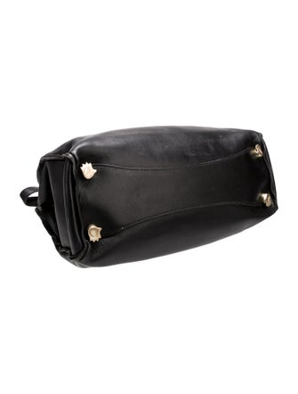 Kieselstein-Cord Leather Top Handle Bag