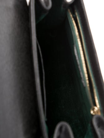 Kieselstein-Cord Leather Top Handle Bag