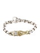 Kieselstein-Cord Diamond Alligator Link Bracelet