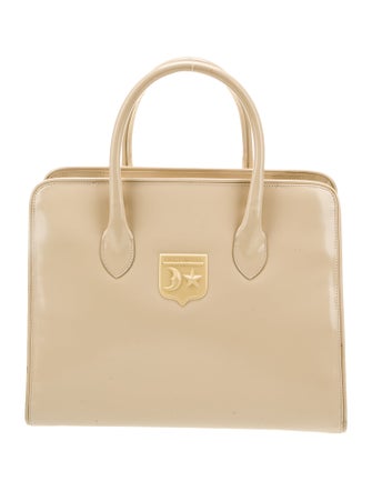 Kieselstein-Cord Patent Leather Top Handle Bag