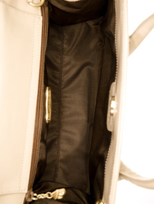 Kieselstein-Cord Patent Leather Top Handle Bag