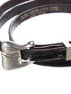 Kieselstein-Cord Leather Waist Belt