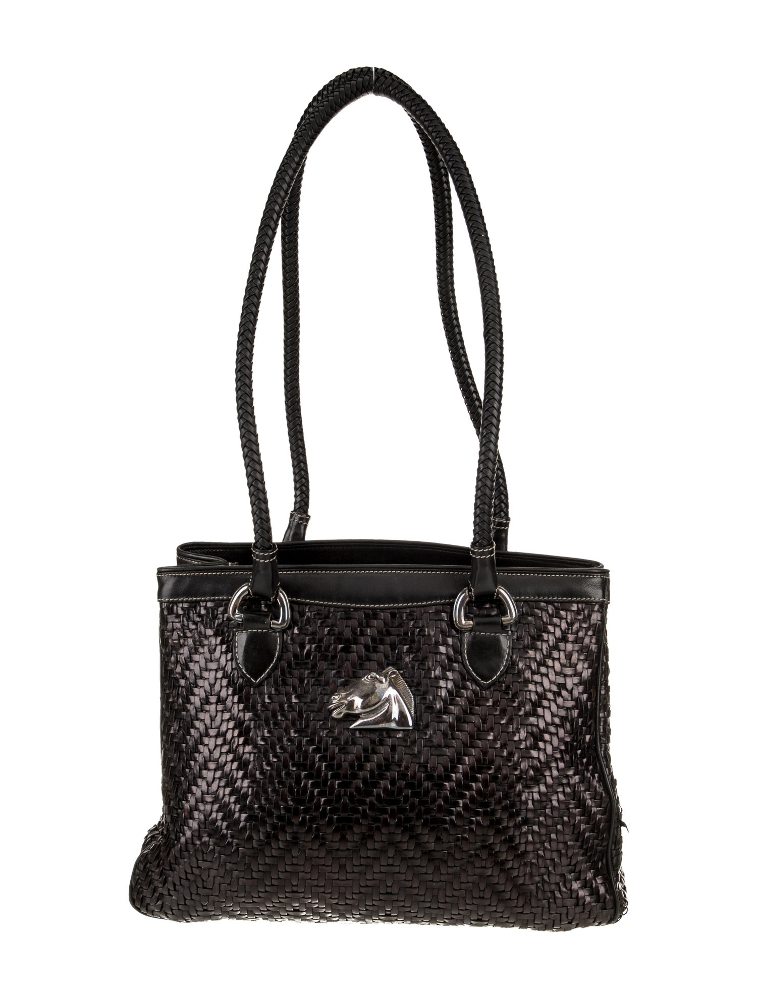 Kieselstein-Cord Leather Shoulder Bag