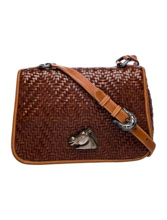 Kieselstein-Cord Leather Shoulder Bag