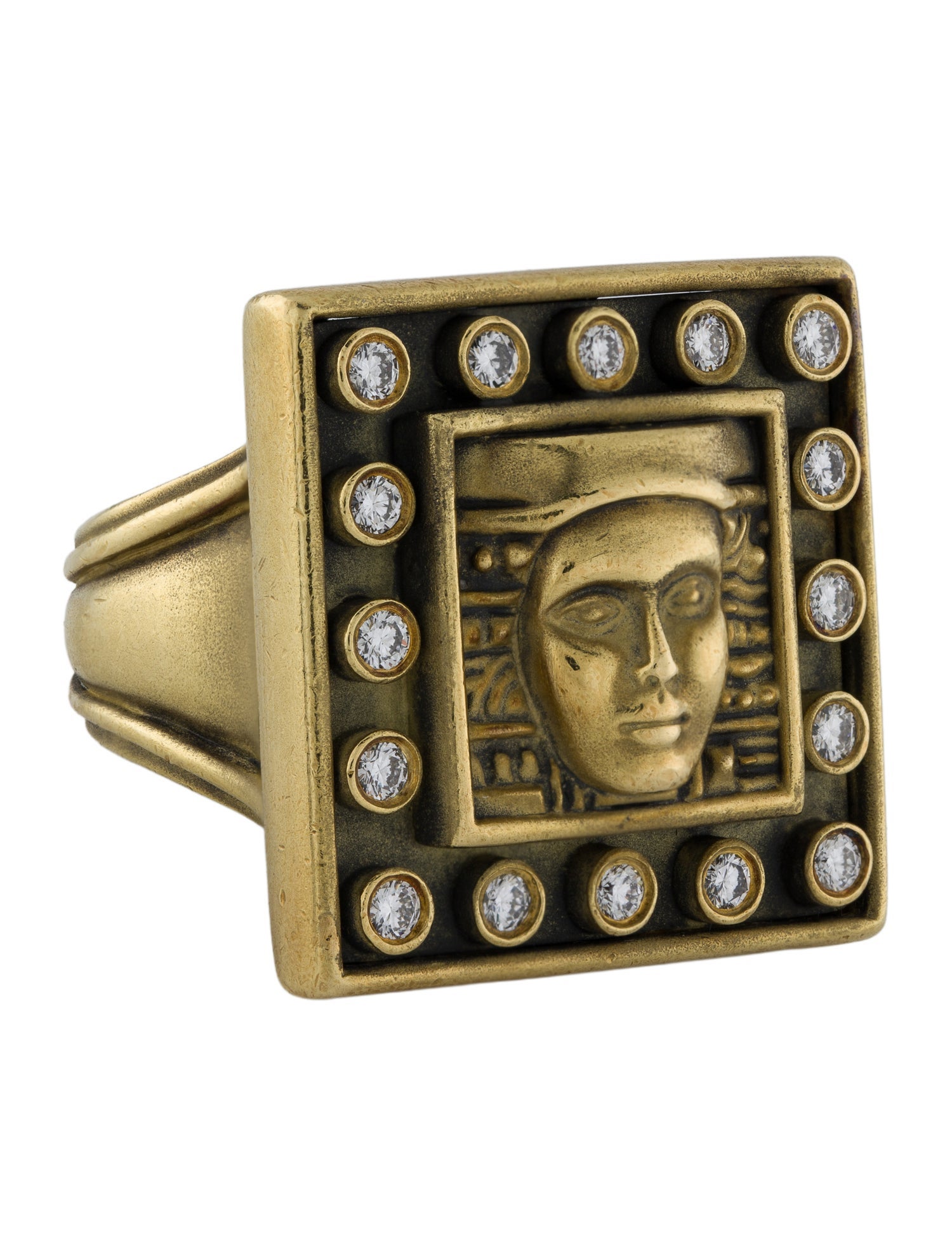 Kieselstein-Cord 18K Diamond Women of The World Cocktail Ring