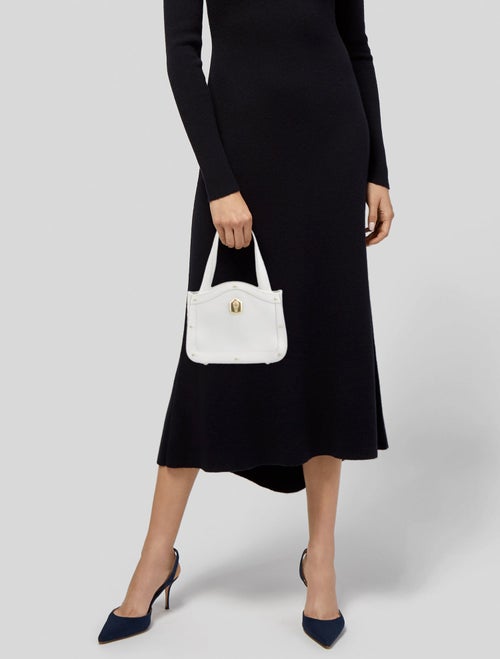 Kieselstein-Cord Leather Top Handle Bag