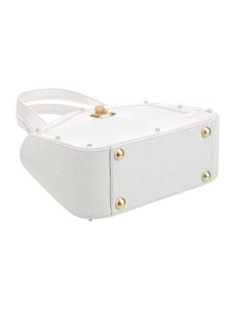 Kieselstein-Cord Leather Top Handle Bag