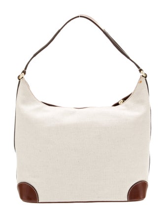Kieselstein-Cord Canvas Shoulder Bag