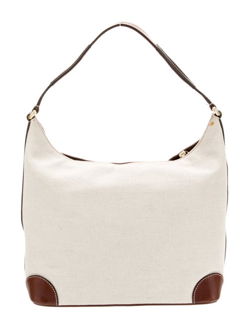 Kieselstein-Cord Canvas Shoulder Bag