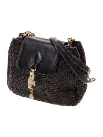 Kieselstein-Cord Leather Shoulder Bag