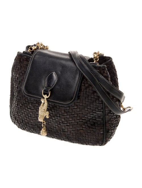 Kieselstein-Cord Leather Shoulder Bag