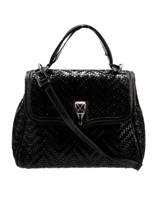 Kieselstein-Cord Leather Top Handle Bag