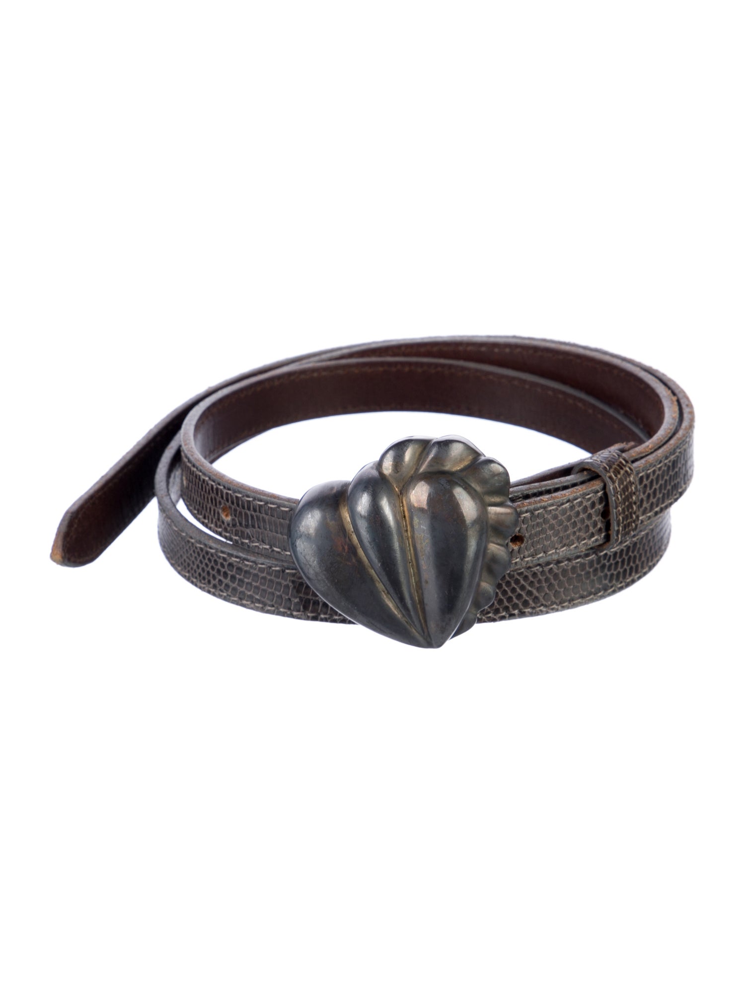 Kieselstein-Cord Skinny Leather Belt