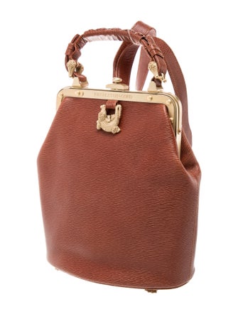 Kieselstein-Cord Leather Bucket Bag