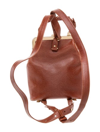 Kieselstein-Cord Leather Bucket Bag